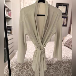 Lululemon Athletica Cream Women's Robe